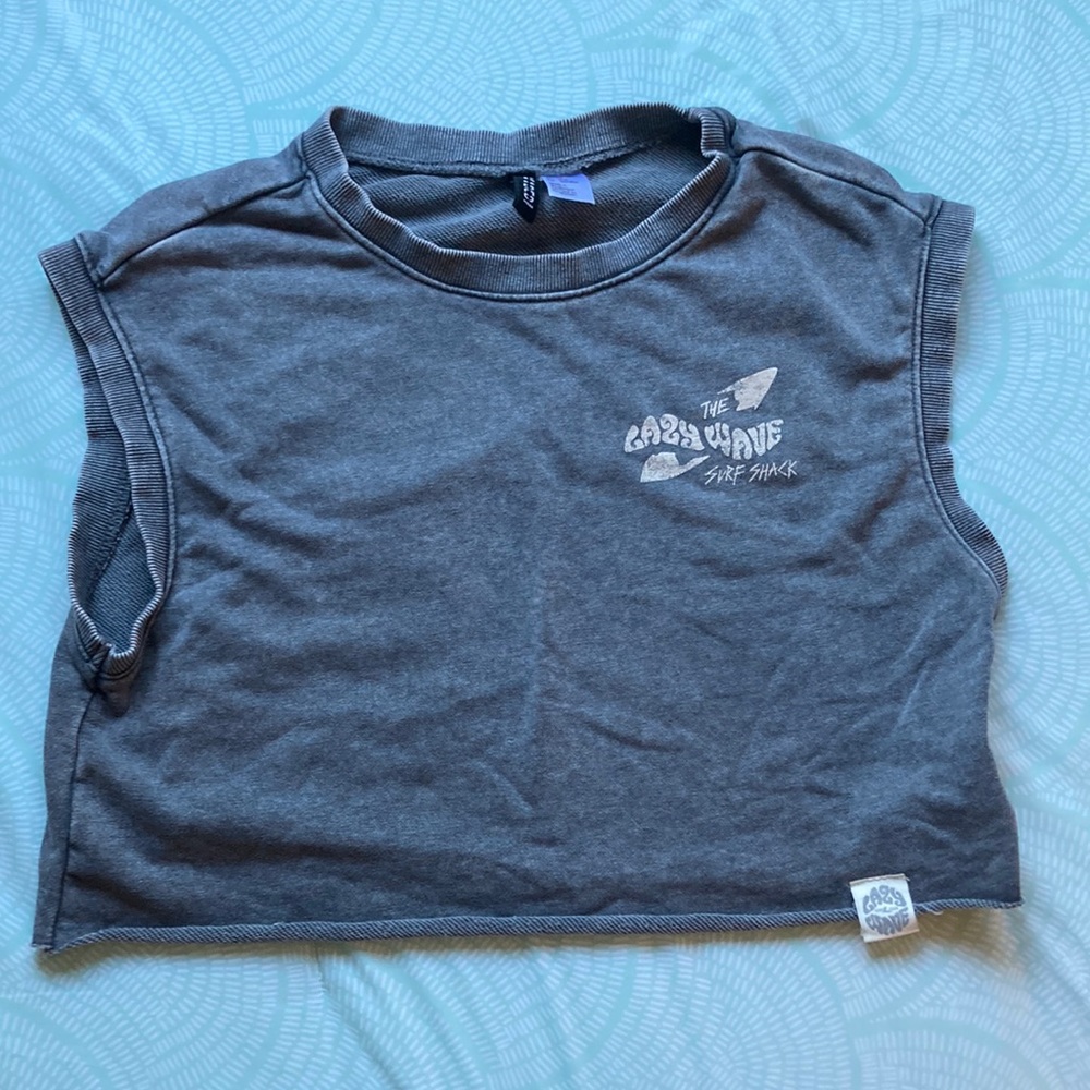 super cute boxy tank top